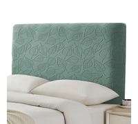 VEAI Copri Testiera Letto Matrimoniale/Singolo, Copritesta Letto Elastico Protezione Copritestiera Stampa Tinta Unita Copri Testiera Letto Matrimoniale/Singolo(Grass Green,170-190cm/63-75in)