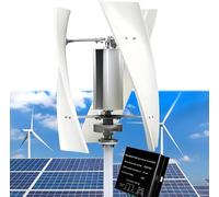Veale - Kit turbina eolica da 20.000 W con controller MPPT - 12 V/24 V/48 V, perfetto per alimentazione off-grid, camper, barche, cabine, terrazze, soluzioni energetiche rinnovabili