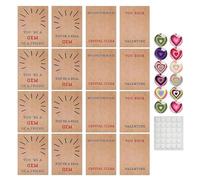 Veasbuu 12 biglietti di auguri per amici di classe | Per bambini, ragazze, amici, classe, viaggi, aule, scuola, ufficio, compleanno e festività