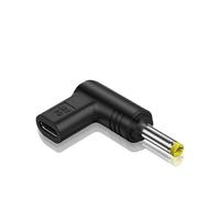 Veasbuu Adattatore da tipo C a CC, connettore da 12 Volt a 90 gradi, da USB C a DC 5,5 x 2,5 mm/5,2 x 2,1 mm/4,8 x 1,7 mm/4,0 x 1,7 mm/3,5 x 1,35 mm/3,0 x 1,1 mm