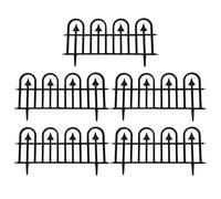 Veasbuu Barriera per recinzione per cani - Pannelli di recinzione decorativi da 5 pezzi per il bordo del paesaggio del giardino | Recinzione di confine per aiuole, confine di paesaggistica