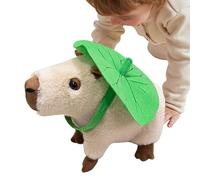 Veasbuu Capybara Stuffed Animal, Capybara Plush with Cartoon Figure Design,3.93x9.84x5.9 Inches Soft and Cuddly Fabric, Exquisite Comfortable Snuggle Toy for Relaxing, Playing, Bedtime Use