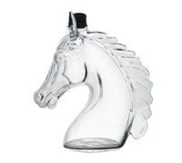 Veasbuu Decanter per whisky, 350 ml, trasparente, decorazione da bar, bottiglia in per liquori, per compleanni, festa del papà, San , feste di matrimonio