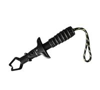 Veasbuu Fish Lip Gripper, Fishing Pliers Grip, 7.48 Inches Non-Slip Handle, Rust-Resistant Build, Hand with Spring-Loaded, Professional Fish Landing Tool for Saltwater And Freshwater Use