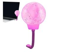 Veasbuu Luce LED Moon Night - Luce attivata dalla voce, 3D Moon Bedside, lampada per camera da letto, scrivania, libreria, cameretta dei bambini, luce ambientale, durevole, decorativa