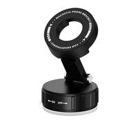 Veasbuu Magnetic Phone Holder, Auto Mount Bracket, Folding Smartphone Stand, Strong Grip and Adjustable Angle, Widely Applicable 2.4x1.61 Inches for Car, Truck, RV, Travel Use