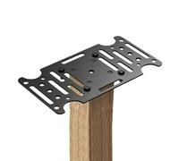 Veasbuu Per Cassetta Postale,Base di Montaggio Supporto Porta Lettere - Piastra Cassetta Postale Heavy-Duty | per Recinzione Bordo Strada Giardino Portico Cortile Esterno Comunità Ufficio