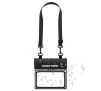 Veasbuu Phone Pouch, Cellphone Dry Bag, 7,87 x 7,87 pollici Large Capacity Smartphone Case, Sensitive Touch Screen, Smartphone Secure Seal for Daily Use, Beach and Outdoor Travel Protection