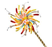 Veasbuu Pulitore per pipa fai da te per composizioni floreali, decorazione felice anno nuovo, detergente colorato per bambini, per adulti, bambini, studenti, ragazzi, casa, feste e progetti mulino a
