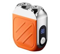Veasbuu Rasoio tascabile, rasoio elettrico con display digitale, rasoio per la casa, per viaggi, casa, bagno, campeggio, hotel, viaggi d'affari e ufficio
