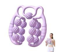 Veasbuu Rullo per polpacci, massaggiatore per gambe a doppia, antiscivolo, per massaggiare il corpo, rullo per le mani, massaggiatore per tessuti profondi per alleviare i dolori muscolari