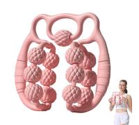 Veasbuu Rullo per polpacci, massaggiatore portatile ad anello per cosce, multifunzione, rullo muscolare, strumento antiscivolo per il massaggio del corpo per gambe, braccia, collo, polpacci, cosce,