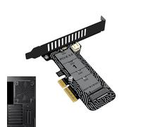 Veasbuu Scheda Di Espansione PCI Express,Adattatore Da 64 Gbps | Scheda USB Interna per PC - per Rete Cablata Desktop PC e Postazione di Lavoro Controllore