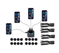 Veasbuu Screen Tappers, Automatic Phone Clicker Tap Device, 3,03 x 2,91 x 0,55 pollici Simulated Finger Screen Tapper Auto Screen Tapper for Mobile Games, Livestream Interactions, Shopping App and USB