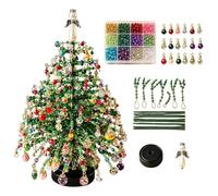 Veasbuu Set completo di perline per albero di Natale