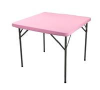 Veasbuu Square Table Cloth, Stretch Fitted Table Cover, Elastic Cocktail Tabletop Protector, Outdoor Camping Dining Accessory, Resistant for Kitchen Use,33,86 x 33,86 x 0,04 pollici