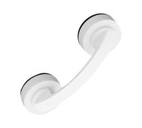 Veasbuu Suction Cup Shower Handle, Glass Mirror Door Handle, Compact Design No Drilling, Removable Wall Handrail, Strong Vacuum Grab Puller for Bathroom, Cabinet, Kitchen Drawer