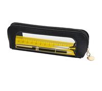 Veasbuu Transparent Pencil Case, Zipper Pen Pouch, Clear Large Capacity, Storage Bag, Stylish Design, Clear, 7.68x1.97x2.36 Inches, Greatfor School And Offices