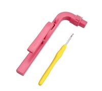 Veasbuu Uncinetti | Ergonomici per Maglia - Uncinetti per la Tensione e Aghi | Per Principianti Professionisti Magliaie Viaggio Rilassamento Aula Lezione d'Arte Vacanza Hobby Compleanno