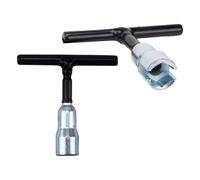 Veasbuu Wing Nut Driver, Nut Tightening Hand Tool, 2,95 x 2,95 pollici, Heavy Duty T Handle Steel Wrenches for C Hook Bolt, Screw Hooks, Mechanical Work, Assembly and Maintenance Tasks