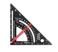 Veasbuu Woodworking Ruler, Measuring Protractor, Adjustable Square Tool, Sturdy Design, Accurate Measurements (27,51 x 19,51 cm), Ideal For Tiling, Perfect For Carpentry Projects