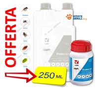 Vebi DRAKER 10.2 → 250 ml / 1 Litro INSETTICIDA Zanzare Cimici Mosche Formiche