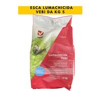 Vebi Lumachicida 5 kg - Esca Granulare al 5% Di Metaldeide per Orto e Giardino