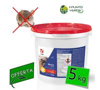 Vebi MURIN FORTE BLOCK 5 kg blocco paraffinato topicida ratticida veleno topi