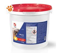 Vebi MURIN FORTE BLOCK ESCA veleno blocchi pronto uso topi ratti 5 KG