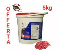 Vebi - Murin forte grano - Topicida esca veleno per topi e ratti pronto uso Kg 5