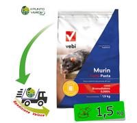 Vebi MURIN FORTE PASTA 1,5 kg pasta rossa veleno topi ratti topicida ratticida
