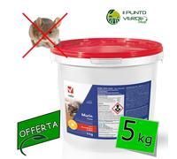 Vebi MURIN FORTE PASTA 5 kg pasta rossa veleno topi ratti topicida ratticida