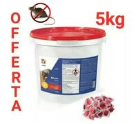 Vebi - Murin forte pasta - Topicida esca veleno topi e ratti pronto uso - Kg 5