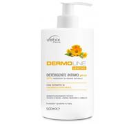 Vebix Dermoline - Detergente Intimo pH 4.5 Lenitivo alla Calendula, 500ml