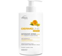 Vebix Dermoline - Detergente Intimo pH 4.5 Lenitivo alla Calendula, 500ml
