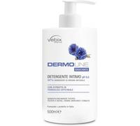 Vebix Dermoline - Detergente Intimo pH 5.5 Idratante al Fiordaliso, 500ml