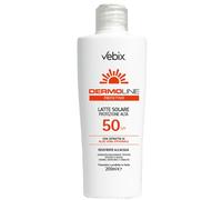 Vebix DERMOLINE PROTETTIVO Latte Solare SPF 50 Protezione Alta 200ml