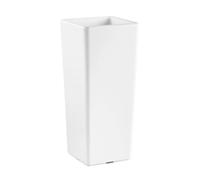 Vaso Clou Quadrato con cache-pot 100 cm Bianco