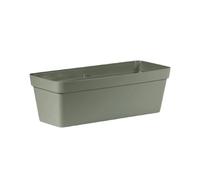 Veca Cassetta Cleo 60 cm, Terra Laguna 60% Riciclato, Fioriera per Balcone e Terrazzo