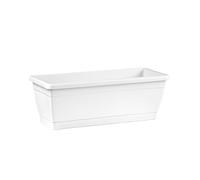 Veca Cassetta Roxanne con Sottocassetta, Fioriera per Balcone e Terrazzo, Plastica Resistente UV, Ideale per Piante Aromatiche e Fiori, Outdoor e Indoor