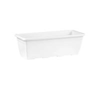 VECA | Fioriera da esterno Vaso per piante Rettangolare da Esterno in Plastica Resistente ai raggi UV, 100% riciclabile - Cassetta per Piante da Giardino 40 cm 12 pezzi