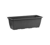 VECA | Fioriera da esterno Vaso per piante Rettangolare da Esterno in Plastica Resistente ai raggi UV, 100% riciclabile - Cassetta per Piante da Giardino 40 cm 12 pezzi