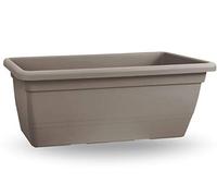 FIORIERA VASO ANTHEA RETTANGOLARE COLORE BRONZO CM 100X45X40 H PER ESTERNO