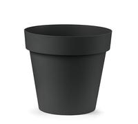 Veca Garden Vaso Rotondo Cleo, Fioriera in Plastica Alta Resistenza per Interno ed Esterno, Design Moderno Svasato, Resistente a UV e Gelo, Made in Italy, Leggero, Varie Misure Disponibili