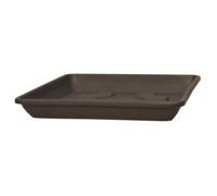 Veca-Piatto Quadrato 36 x 36 cm, Colore: Antracite, 38 Vaso