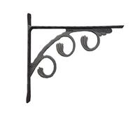 VECA - REGGIMENSOLA LINEA "ANTIQUA" IN ZAMA 12CM - COLORE NERO MICACEO