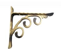 VECA - REGGIMENSOLA LINEA "ANTIQUA" IN ZAMA 12CM - COLORE OTTONE ANTICATO