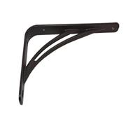 VECA - REGGIMENSOLA LINEA "LIBERTY" PER ARREDO CASA IN ZAMA 25CM - COLORE NERO MICACEO