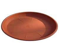Veca - Sottovaso Cilindrico da 37 cm in terracotta per vaso da 40 cm