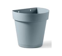 Veca vaso in plastica a muro Cleo 18 cm Azzurro Provenza